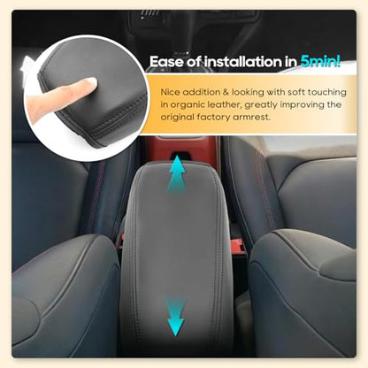 Armrest Cover for 2015 (7)For 15-23 Renegade BU Regular Black)