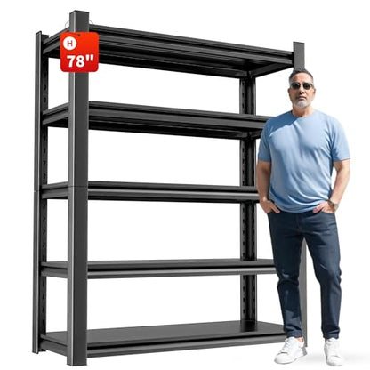 Garage Shelving Unit (16"D x40"W x78"H)