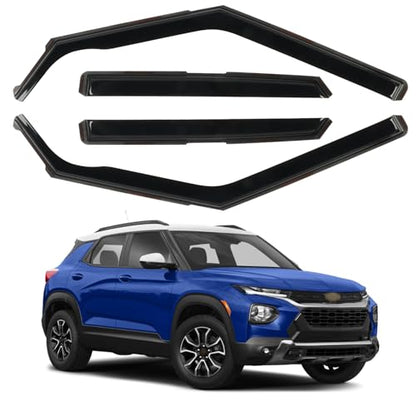 in Channel Rain Guards Fit for Chevrolet Chevy Trailblazer 2021 (For 21-26 Trailblazer)