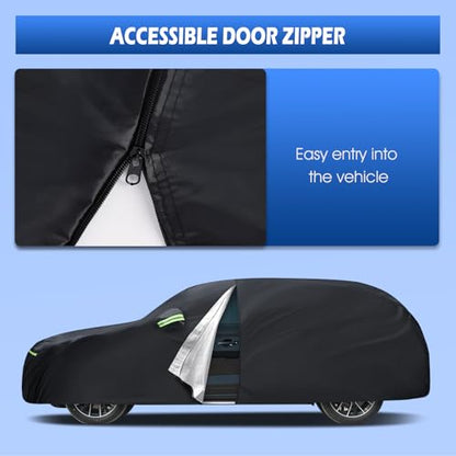 Waterproof Car Cover Multi (Black / Custom Fit for Audi Q5/ SQ5)