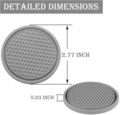 Car Cup Coaster (Gray)