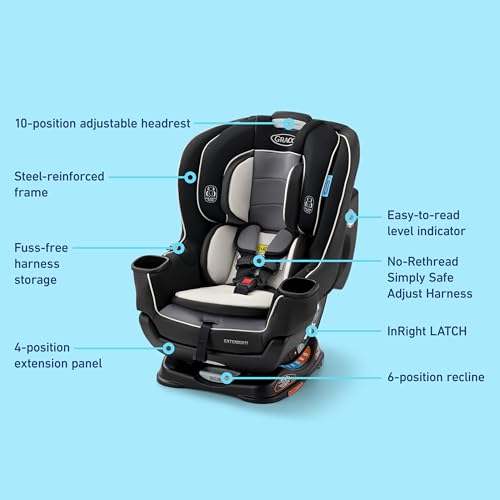 Extend2Fit Convertible Car Seat (Gotham 2.0)