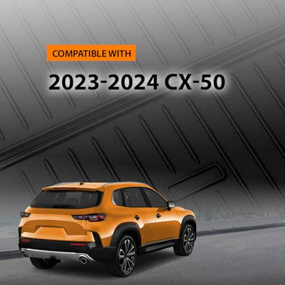 Trunk Mat w Seat Back Fit Mazda CX (23-25|Fit Mazda CX-50|3PCS)