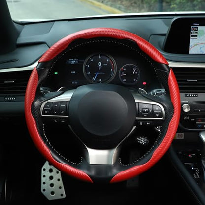 3pcs Carbon Fiber Anti (Red / Universal (3pcs))