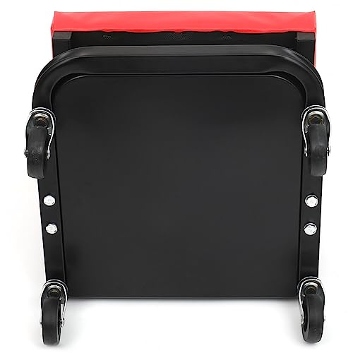 Rolling Creeper Seat with Cushioned Seat
