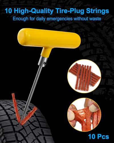 Tire Repair Kit with Plugs (Boxed Type - 19 PCs)