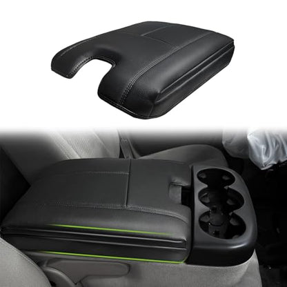 Armrest Cover for Chevy Silverado 2007 (1) 07-13 |Slv&Tahoe&Sra&Yukon| Jump Seat, +Thick)