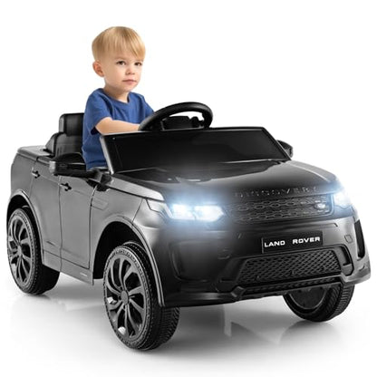 12V Kids Ride On Car (Black / 42.5” x 25.5” x 20”(L x W x H))