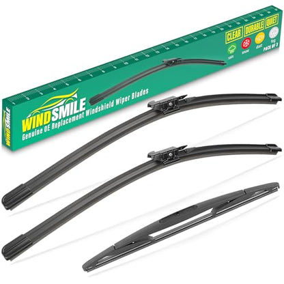 Windshield Wiper Blades Replacement for Buick Enclave 2012 (24"+21"+12")