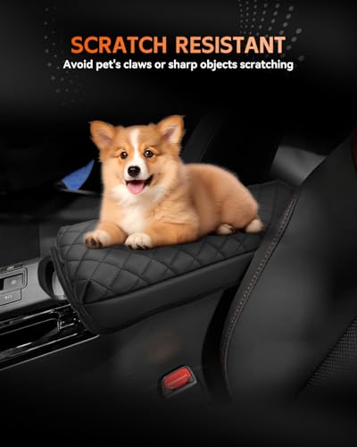 for Toyota Prius 2023 (Toyota Prius-Thickened Black Leather Square)