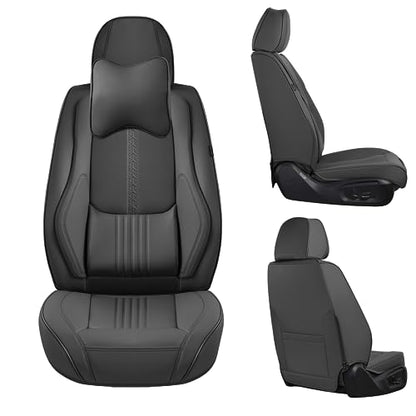 Front Seat Covers (Gray / Front Pair)