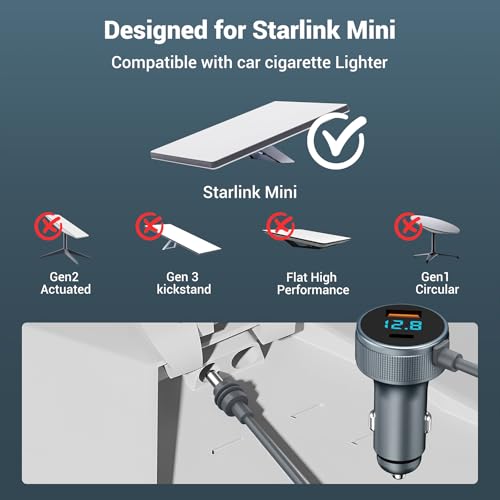 Starlink Mini Cable 12V (16.4FT)