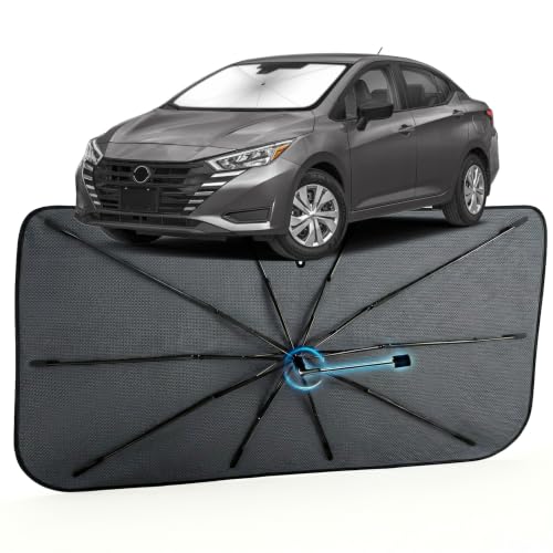 Car Windshield Sun Shade for Nissan Versa 2020 (Fit for Nissan Versa 2020-2026)