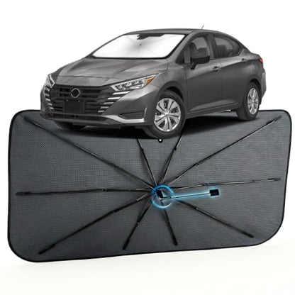 Car Windshield Sun Shade for Nissan Versa 2020 (Fit for Nissan Versa 2020-2026)