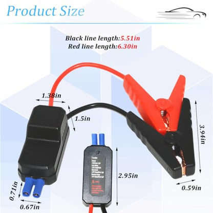 Car Smart Jump Starter Clamps