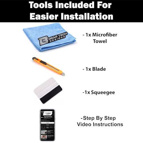 Rear Taillight Tail Light Tint Kit PPF Compatible with Toyota Camry 2025 (Rear Kit / Dark Smoke)