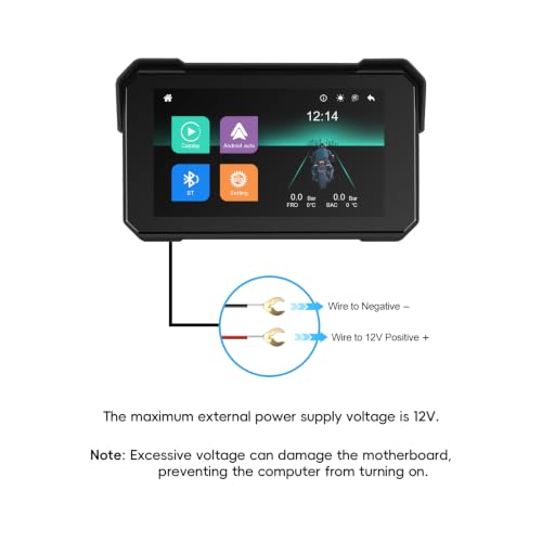 CarPlay Screen for Motorcycle