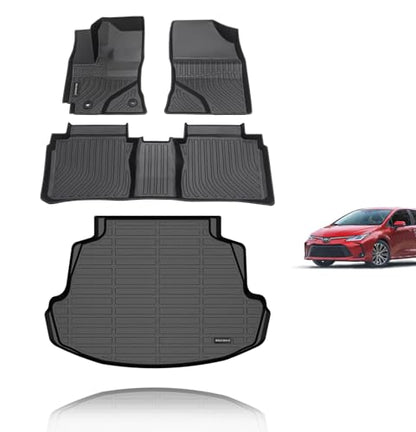 Floor Mats & Cargo Liner for 2014 2015 2016 2017 2018 2019 Toyota Corolla