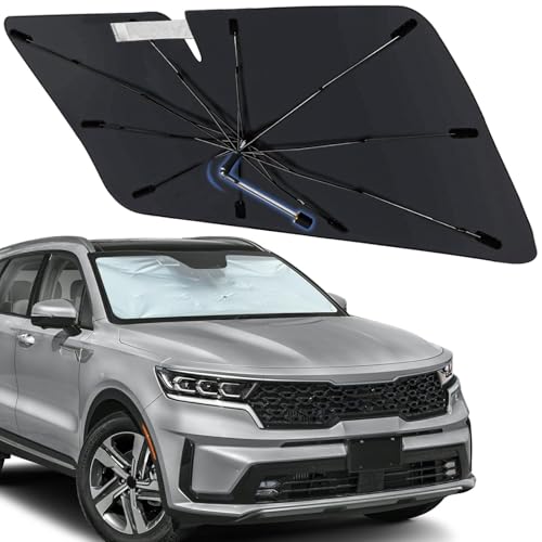 Windshield Sun Shade Umbrella for Kia Sorento 2011 (Fit for Kia Sorento 2011-2024)