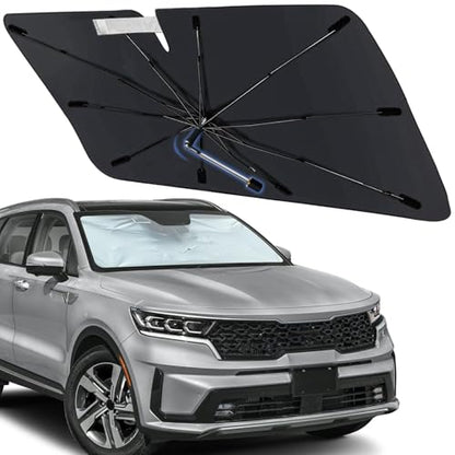 Windshield Sun Shade Umbrella for Kia Sorento 2011 (Fit for Kia Sorento 2011-2024)