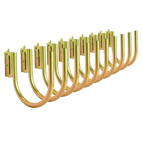 10-Pack 4-Inch J Hooks for E-Track and X-Track Rails (4" (10 Pack))