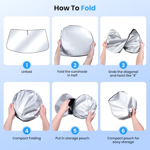 Windshield Sun Shade for Honda CR (1PCS Honda CRV 2017-2022)