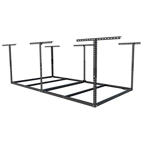 4x8 Overhead Garage Storage Rack (Black)