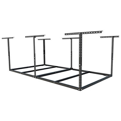 4x8 Overhead Garage Storage Rack (Black)