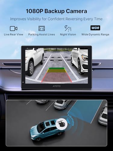 Wireless CarPlay Screen for Car (9")