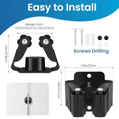 Broom Holder Wall Mount (24pack)