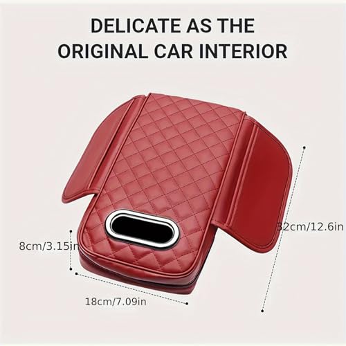 Memory Foam Car Armrest Cushion 2025 New Car Center Console Cushion Pad Car Truck Armrest Cover Auto Center Console Lid Center Armrest Cover Car Console Armrest Organizer Storage (Beige)