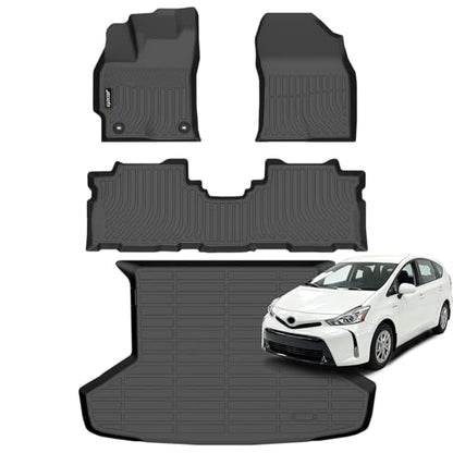 Floor Mats for Toyota Prius V 2012 (58 For Prius V 2012-2017)