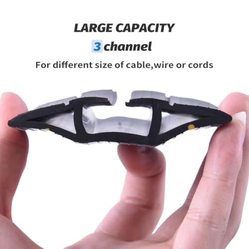 10FT Floor Cord Cover for Wires (3 Channel 10 ft)