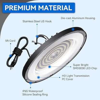 4 Pack UFO LED High Bay Light 150W (150W)