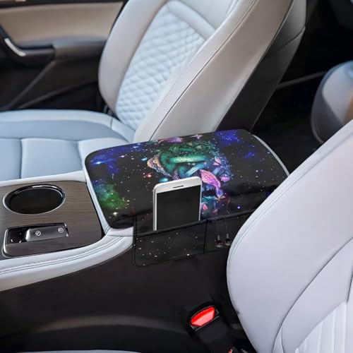 Mushroom Galaxy Car Center Console Cover Comfortable Non (Mushroom Galaxy)