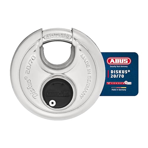 20 70 Heavy Duty Diskus Storage Padlock with 2 Keys (1 Pack Keyed Alike Code 323614)