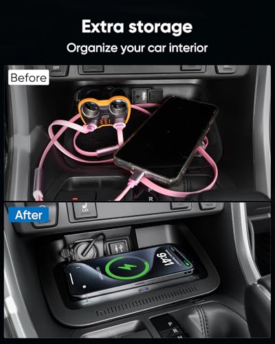 Wireless Charger for Toyota RAV4 2019