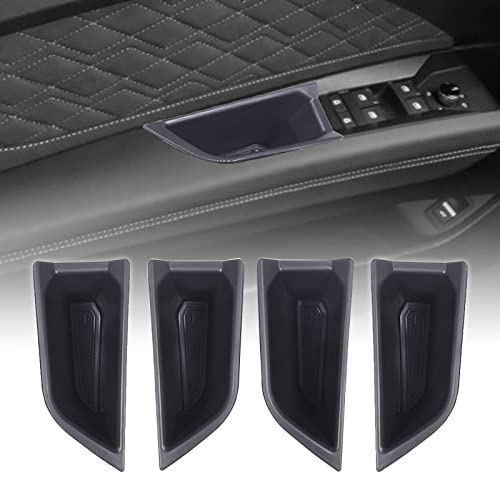 Front Rear Door Side Storage Box Compatible with Audi Q4 E (Front Rear Door Storage Box)