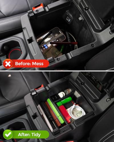 Center Console Organizer Tray for Jeep Wrangler JL