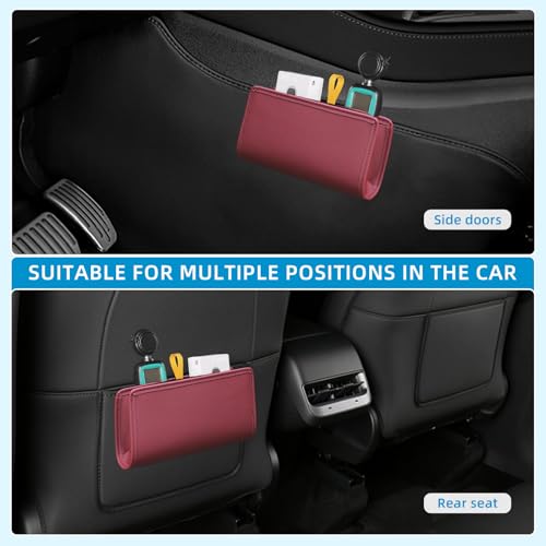 Car Trash Can (Wine Red)