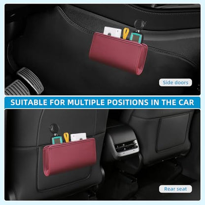 Car Trash Can (Wine Red)