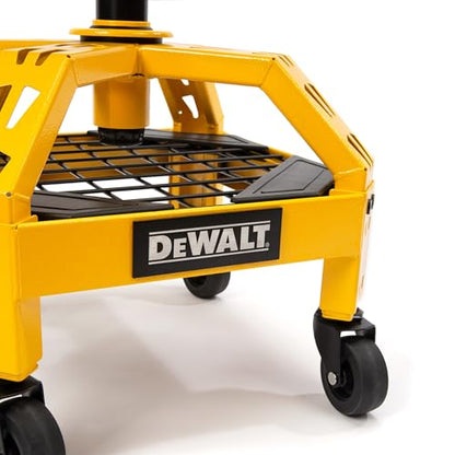 Heavy Duty Metal Rolling Stool for Shop or Garage