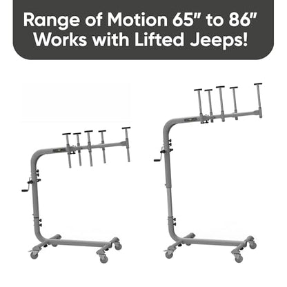 Hard Top Remover Lift for Jeep Wranglers (Grey)