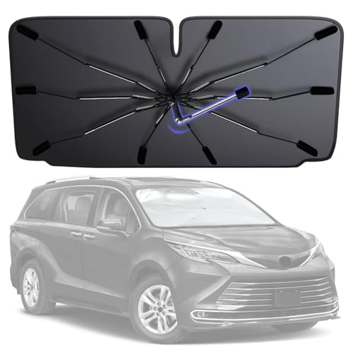 2026 Upgrade]Windshield Sun Shade Umbrella (Extra Extra Large)