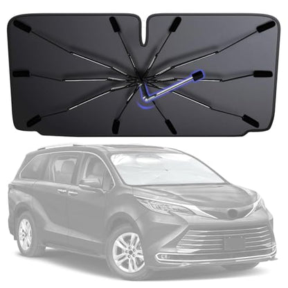 2026 Upgrade]Windshield Sun Shade Umbrella (Extra Extra Large)