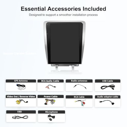 12.1 Inch IPS Android Car Stereo Radio Head Unit for Ford Mustang 2010 (PX3 Quad core 2G+32G AUTO & Manual A/C)