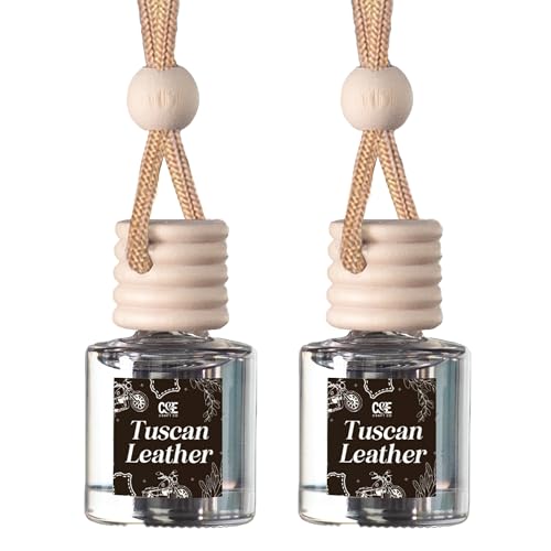CANDECraftCo 2 Pack Hanging Car Air Freshener Diffuser for Essential Oils