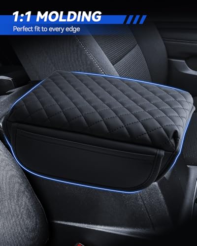 Armrest Cover for 2023 2024 2025 Chevy Colorado & 2023 2024 2025 GMC Canyon Accessories Center Console Middle Lid Pad Protector for Car Elbow Rest (for 2023-2025 Colorado&2023-2025 GMC Canyon)
