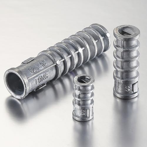 30pcs) 5/8 * 2 Lag Shield Anchor Long Zinc Alloy Bolts Concrete Anchors, Zinc Alloy Masonry Anchors Hole (5/8*2)