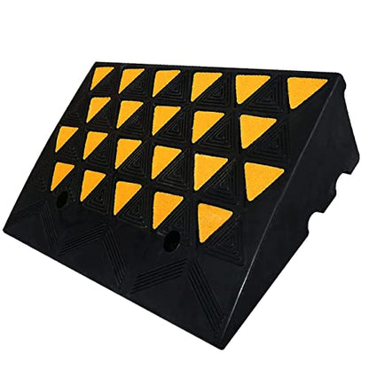 6 Inch High Rubber Curb Ramp 23.6" Long (6 inch Rise)